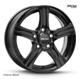 FELGI OXXO CHARON BLACK 6x15 5x100 ET38 BLK