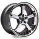 FELGI KESKIN KT10 9,5x18 5x100 ET25 BFLP