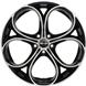 FELGI GMP ITALIA DRAKE 8x19 5x110 ET33 POL/BLK