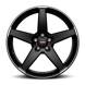FELGI MOMO FIVE 8x17 5x112 ET42 BLK/POL