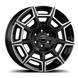 FELGI GMP ITALIA PERVAN 7,5x18 5x114,3 ET40 POL/BLK